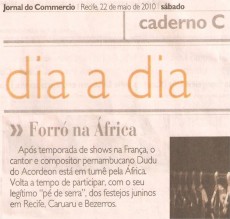 Dudu do Acordeon faz turn em Angola - frica