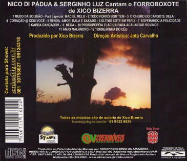FORROBOXOTE 1 - NICO DI P&Aacute;DUA & SERGINHO LUZ cantam o Forroboxote