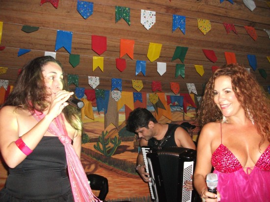 Ilana Ventura e Irah Calderia