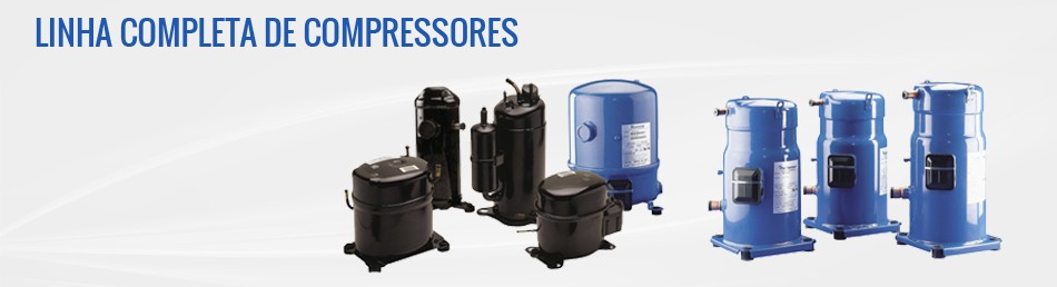 Linhas completa de compressores