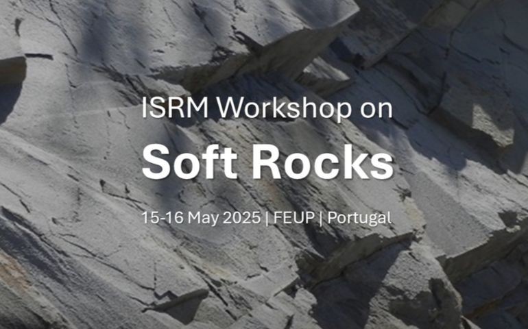 ISRM promove workshop internacional sobre desafios da Engenharia de Rochas. Participe!