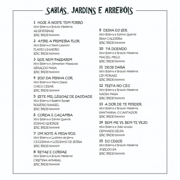 FORROBOXOTE 14 - Sabiás, Jardins e Arrebóis