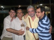 Xico com João Cláudio, Nilson e Paulo Vanderley
