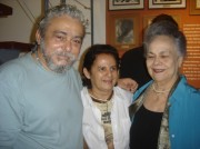 Xico, Dulce e D.Iolanda Dantas, inauguração do Memorial Luiz