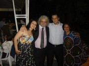 com Mariana, Dulce e João Paulo
